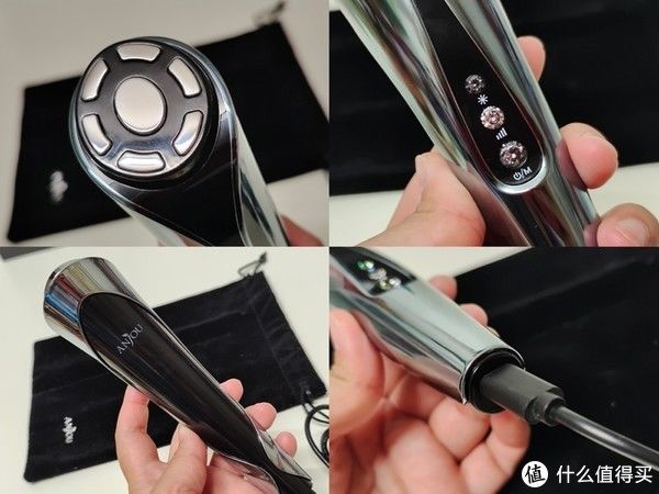 微电流、射频、超声波三合一，ANJOU射频美容仪