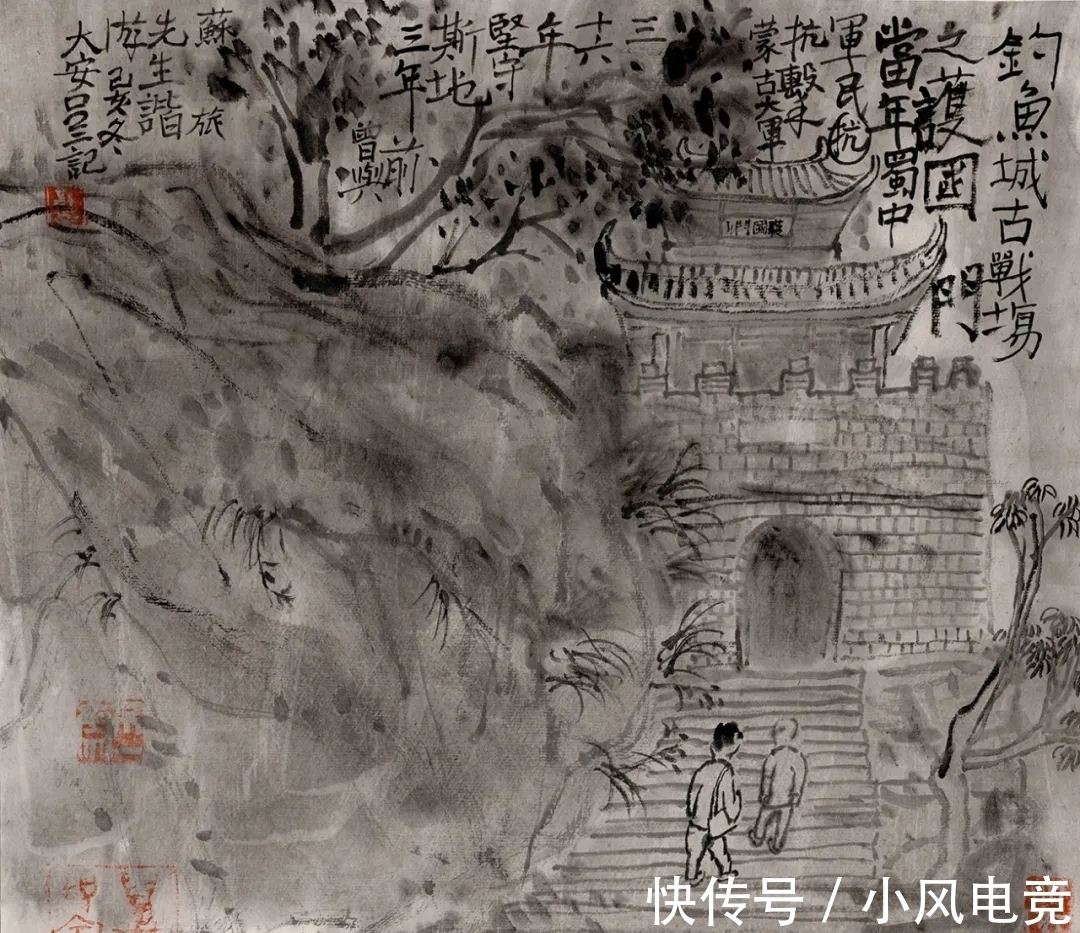 画家!从事中国画创作之人,大多是画家,而吕三,是画为他活的艺术家!