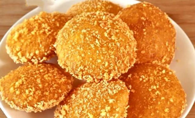  香甜|做南瓜饼时，牢记4大步骤，外酥里糯，香甜又好吃，家人的最爱