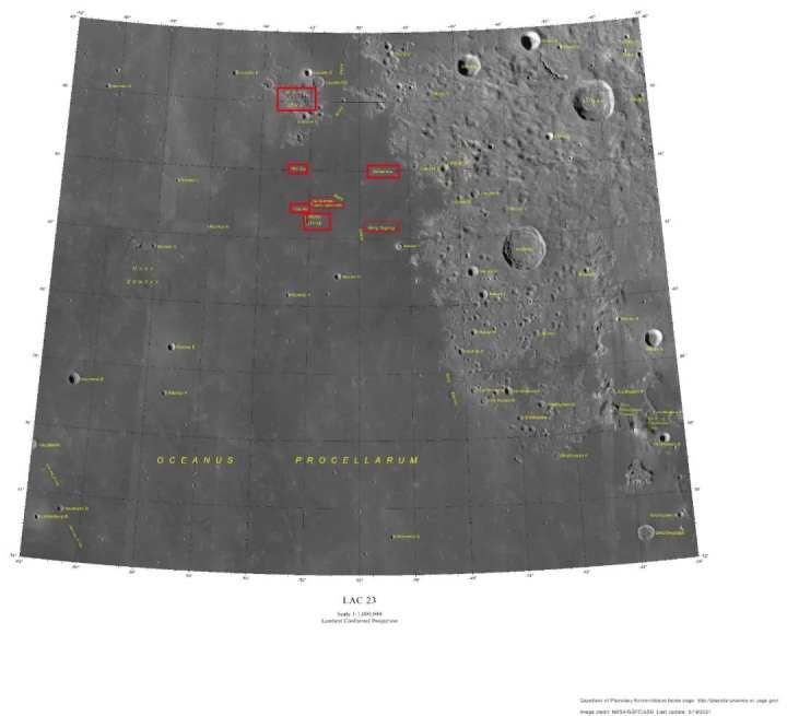 国际天文学联合会 月球表面新增8个中国地名 总共达35个