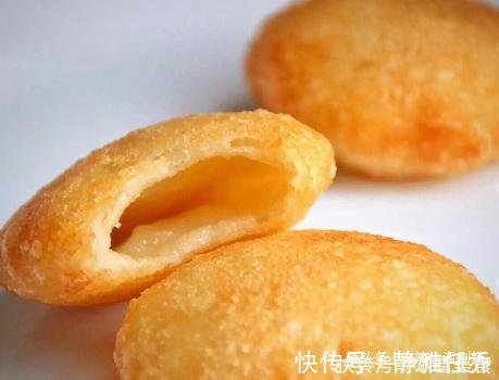 烫面|炸糖糕时，别只会烫面，用上这1招，糖糕个个酥脆空心，还不粘手