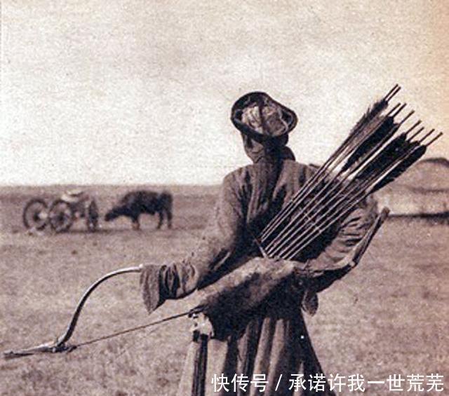 老照片|一组清末弓箭手老照片,和影视剧中的不一样,图三为湘军将领!