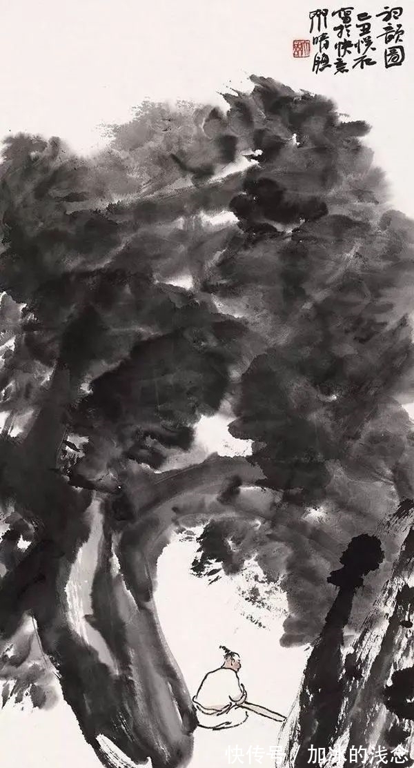 大写意|「津门网」他主张:与古为徒,以大写意为主,细节处理上毫不含糊