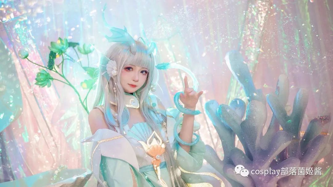 cos:王者荣耀西施游龙倩影cos正片@呆瓜闺蜜