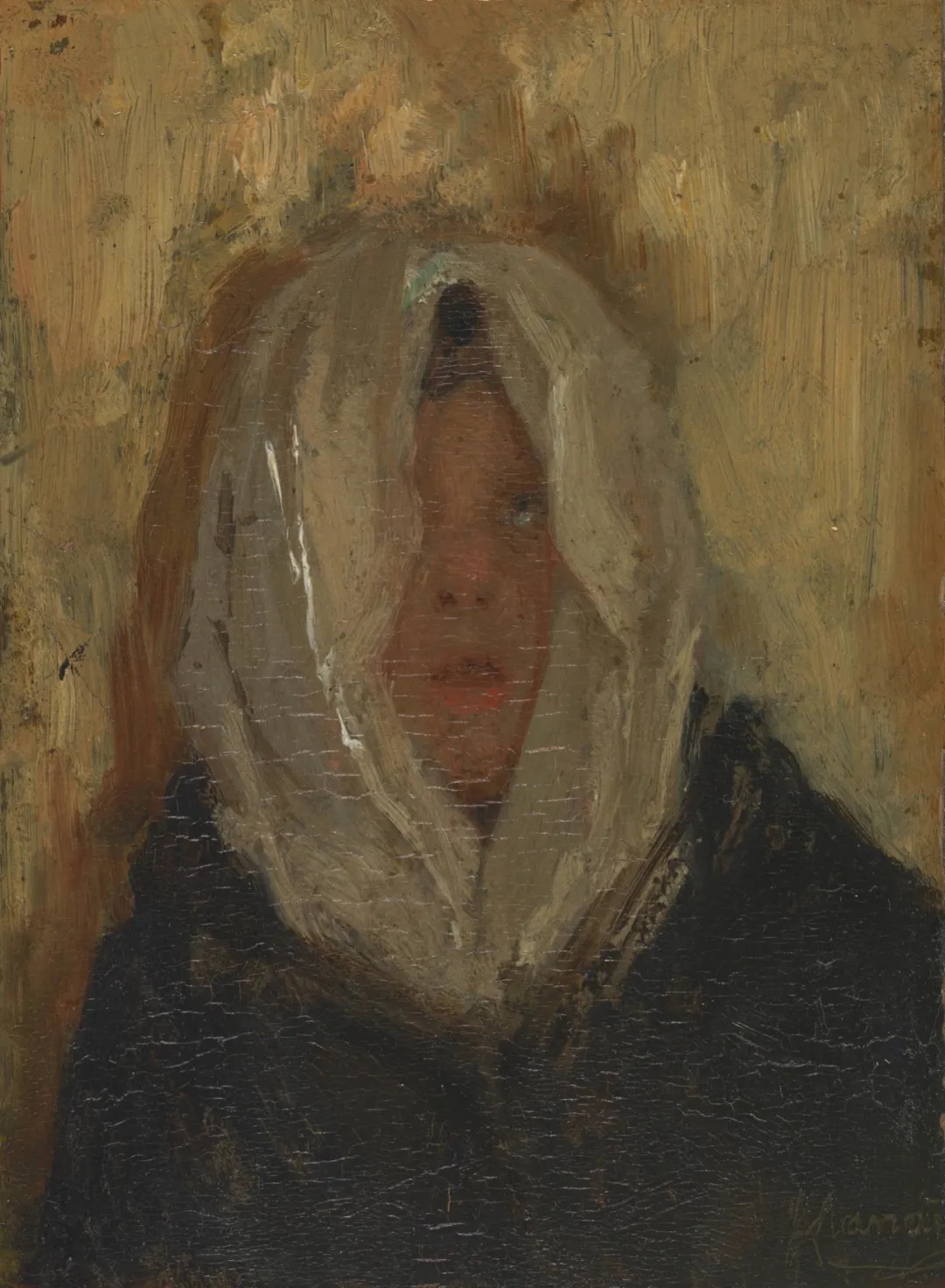 十九世纪!十九世纪意大利现实主义画家曼奇尼