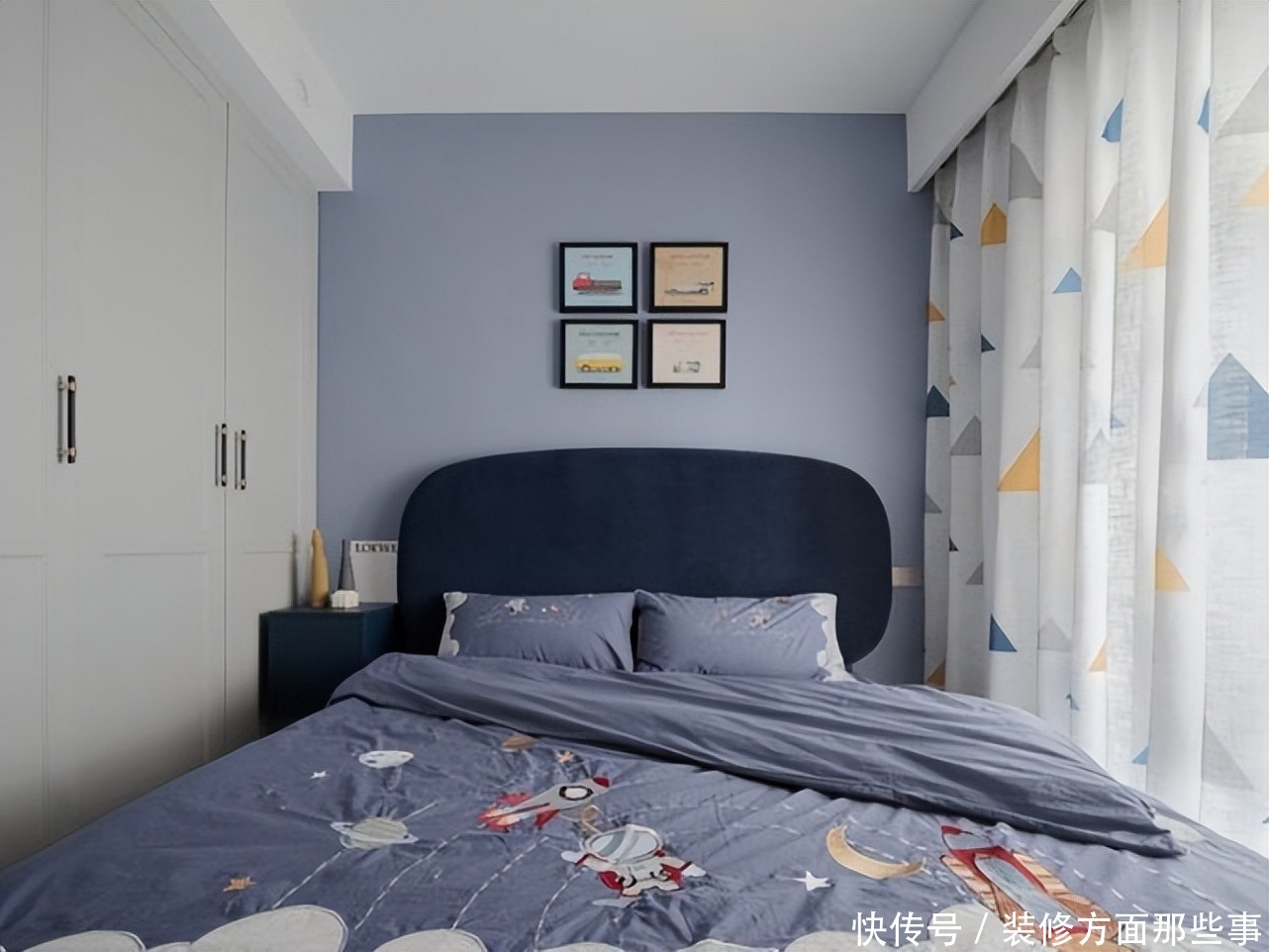 现代风|75平现代风二居室,即使家有两娃生活同样精致漂亮