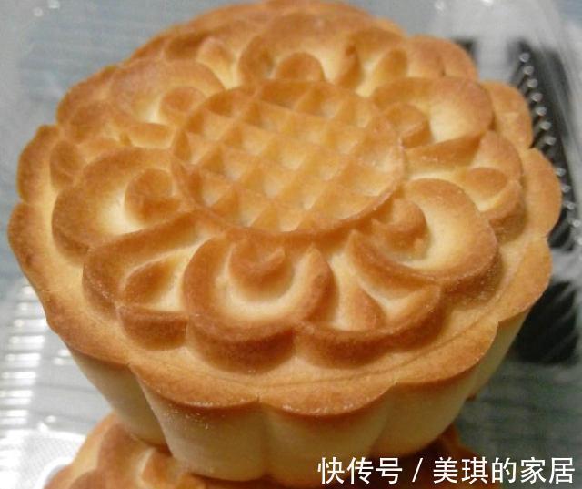 蛋液|老式提浆五仁月饼,皮酥脆馅香甜,味道一点都不腻,太好吃了