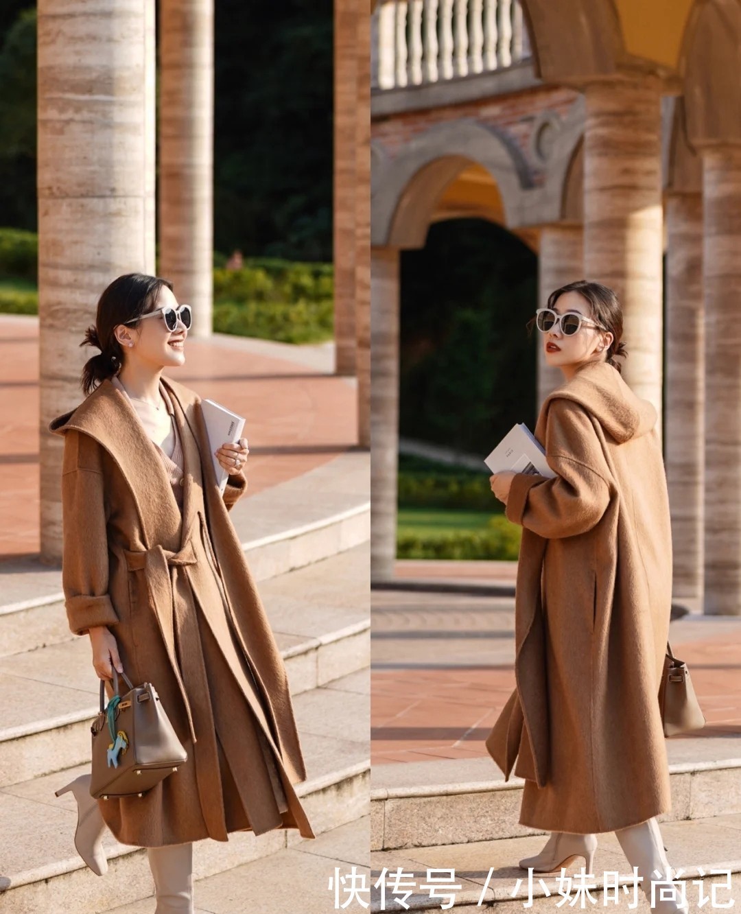 打底衫|初冬显瘦又保暖的大衣叠穿技巧, 这样穿的人时髦度都提升1倍!