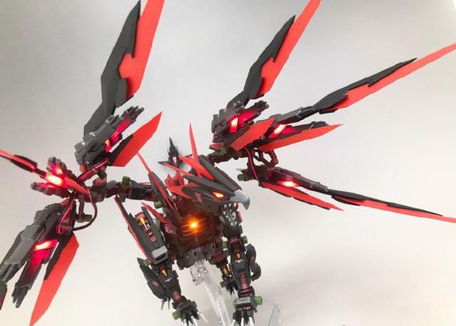 模玩控|模玩控：索斯獸模型改造，機械天彗龍模型
