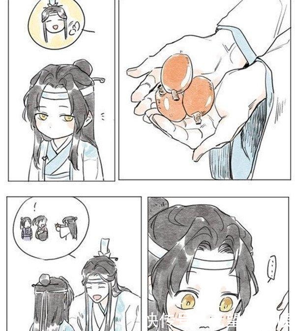  叽为|魔道祖师小汪叽为结识羡羡江澄暗自烦恼，蓝大3颗枇杷轻松解决