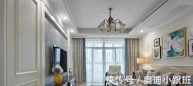 美式|120㎡现代美式三居室, 大气简约, 尽显屋主的女王范儿!