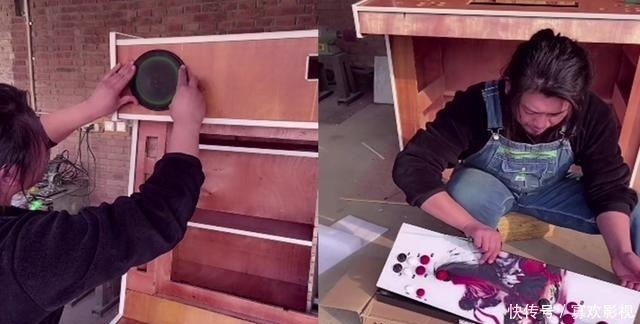 时间|B站up主手工耿自制宅男快乐“神器”?吃喝玩乐样样都行