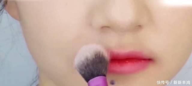 唇蜜|口红太贵?姑娘只用了1支口红 画出了8种唇色!