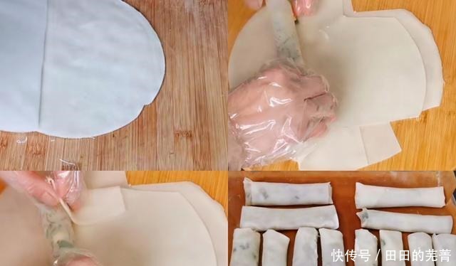 春天到了,教你春卷新做法,不揉面不油炸,层层酥脆又健康