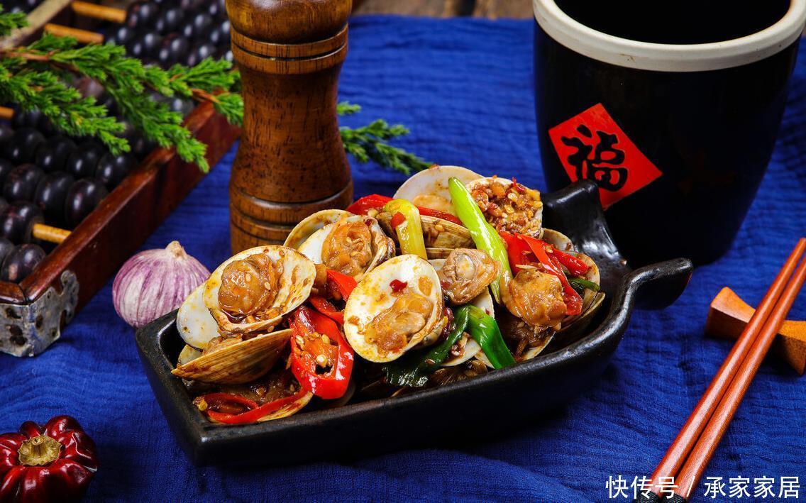 一位数|价格一位数的亲民海鲜:爆炒蛤蜊,香辣可口,看剧零食还是下酒菜