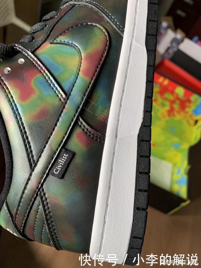 Nike Sb dunk热成像,一款极具可玩性的鞋子!