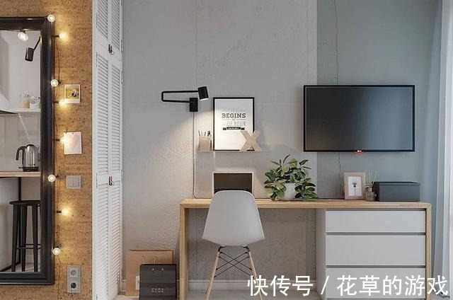 衣柜|单身女孩的25㎡公寓,既是家也是工作室,室内布局值得学习!
