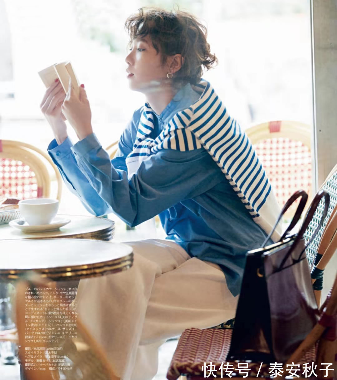 声色|夏末,气质的你穿上复古“条纹衫”:不动声色就很美、很高级!