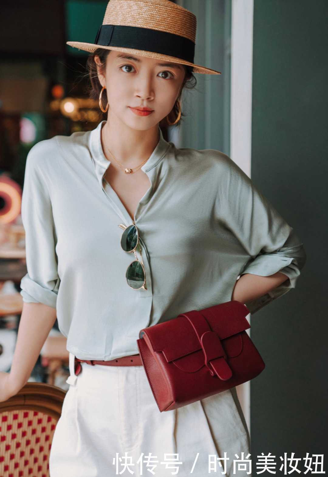 夏日|夏日衬衫如何选择?教你4种搭配技巧,三四十岁女人穿好美