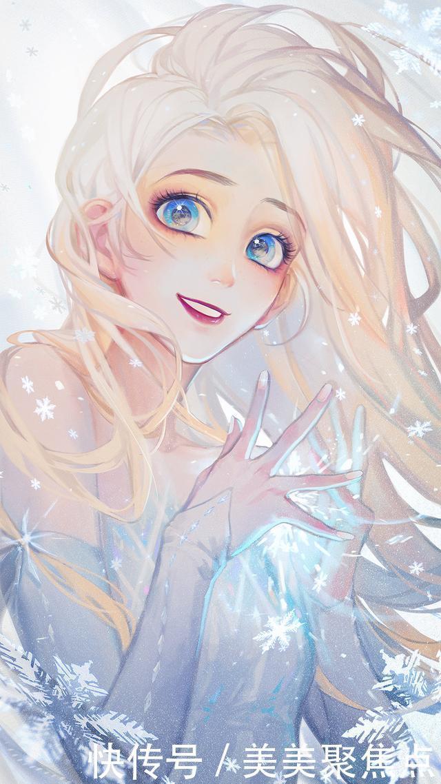 宫女|当迪士尼公主穿上古装,贝儿身穿旗袍,白雪公主成为宫女