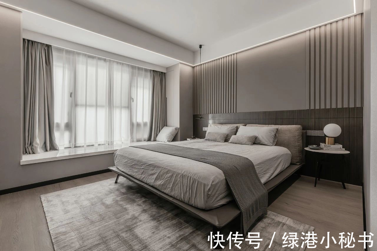木皮|装修案例欣赏:160平深色系居家设计,一起来感受现代感的精彩!