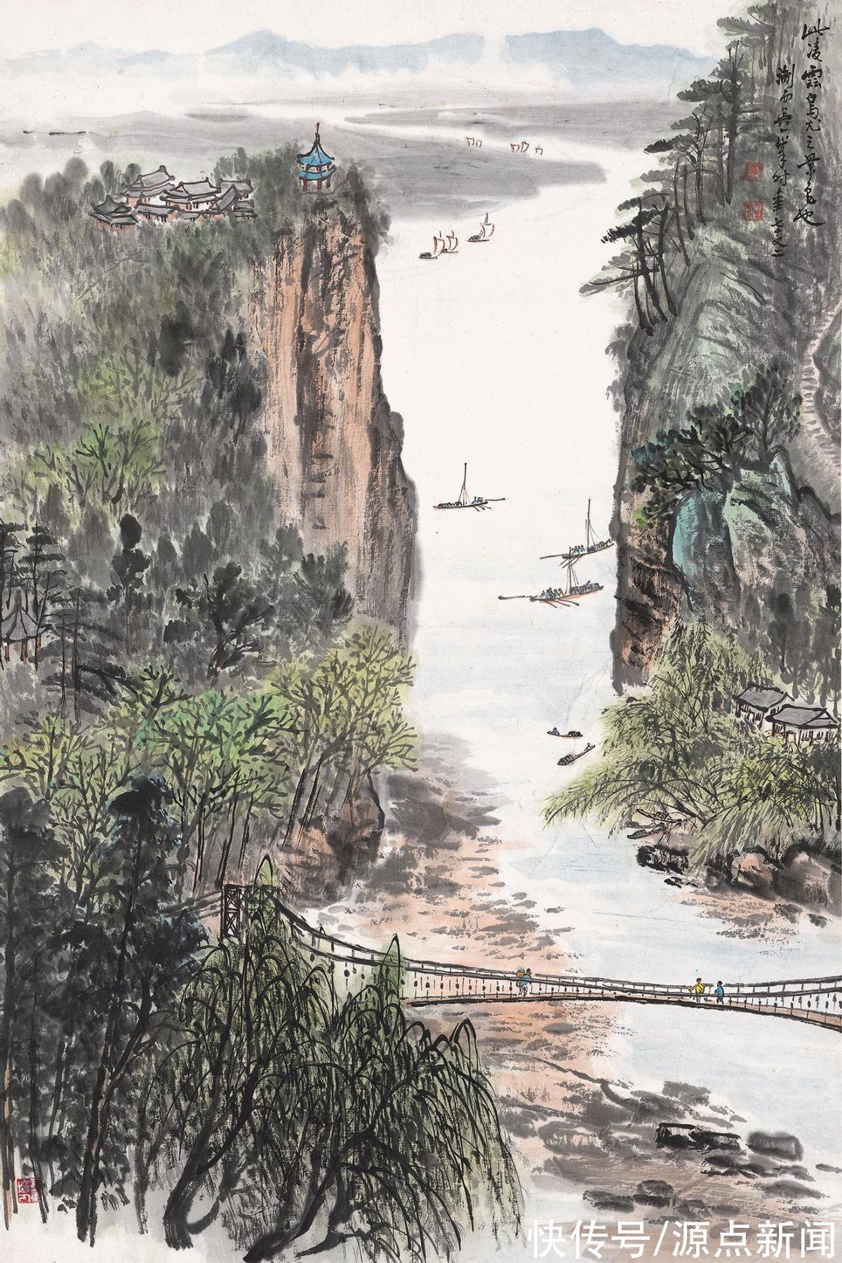 作品展|凌云西岸古嘉州丨名家美术书法作品展在乐山开展