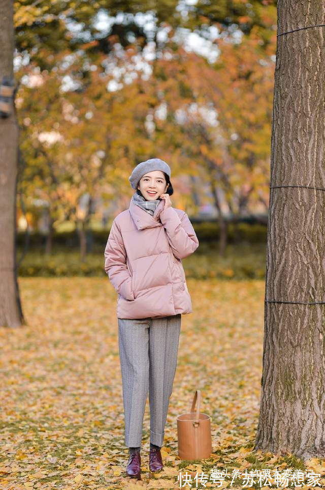 层次感 今年尽量少穿羽绒服配打底裤!学三木的“简约”搭配,优雅又高级