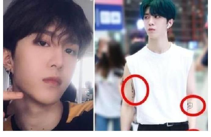 纹身|王嘉尔为遮纹身花样百出,38度高温穿冰袖,范丞丞方式却简单粗暴