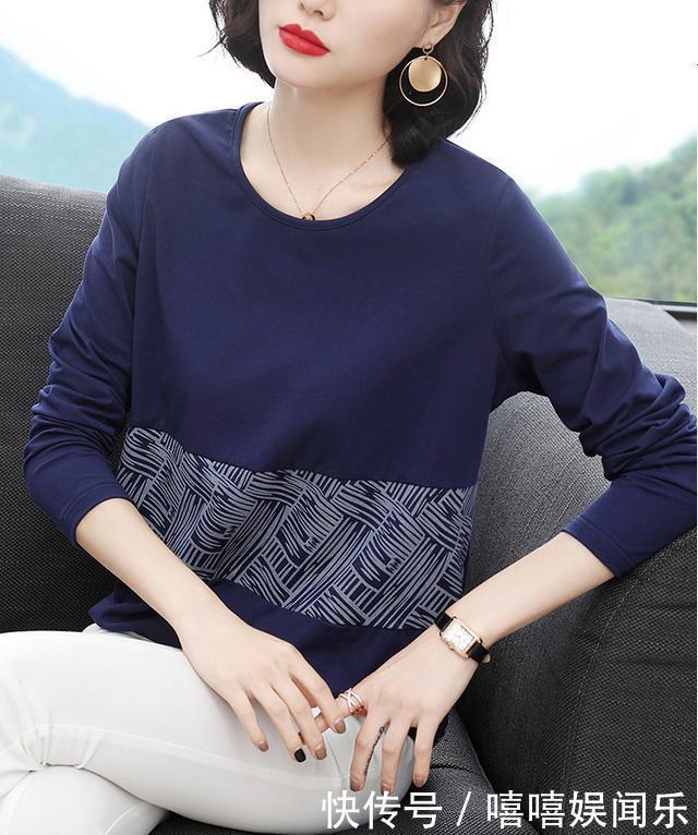 年轻|150斤都可以穿的早秋小衫,藏肉显瘦显年轻