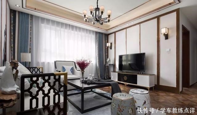 中式风格|新中式客厅电视墙，儒雅端庄，华丽大方！新中式客厅电视墙，儒雅端庄，华丽大方！