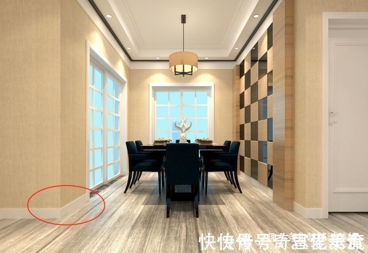 墙裙|居然还有人装踢脚线?早就过时了,这4种方法比踢脚线好用10倍