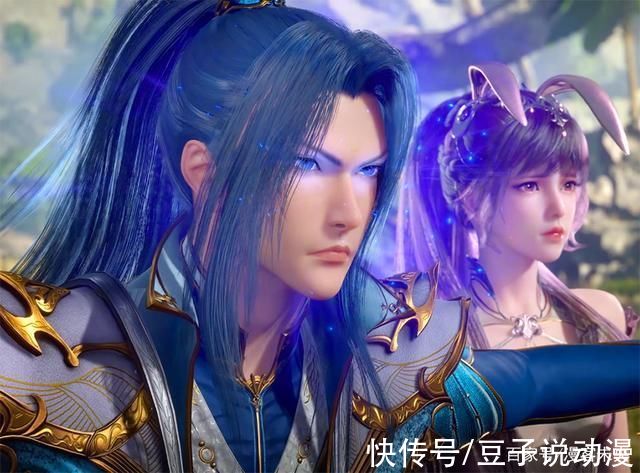 美爆|斗罗大陆:小白建模细节曝光，半黑半白身材好，竹清武魂真身美爆