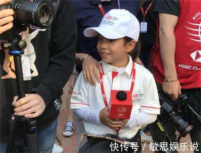 高尔夫球|刘国梁女儿打高尔夫7岁夺冠,8岁获两位数奖牌,几乎没有对手