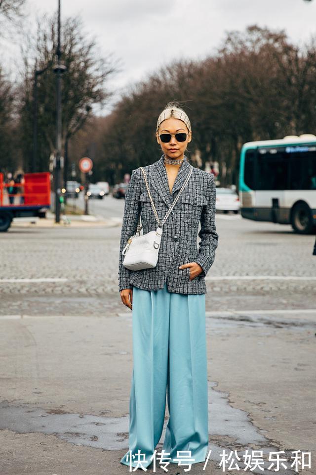 完胜阔腿裤,今年大火的“渣女裤”太飒了!小个子也能穿成175