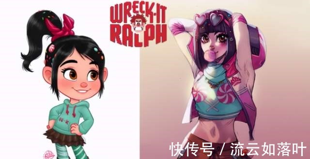 云妮|当迪士尼动画里的小孩长大,包子脸变俏美人,云妮真的太萌了