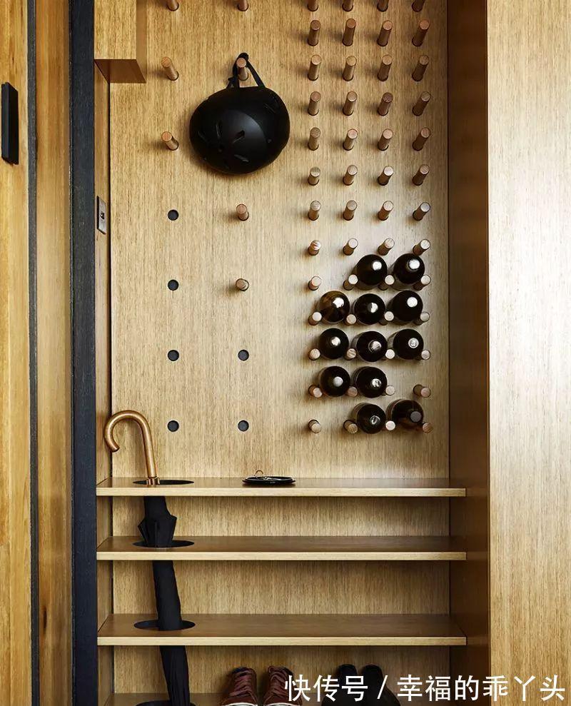 柜子|35㎡迷你小宅,定制柜解决全屋收纳,还有隐形餐桌!