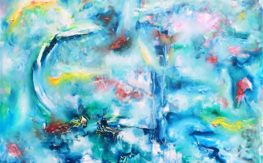  画家|21岁画家隐居古寺30天，画了一组画在国外卖3385万，却没人能看懂