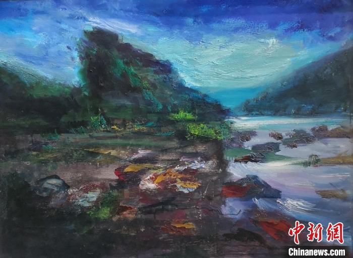 油画家|油画家行走贵州7年：用画笔“讲述”多彩贵州的故事