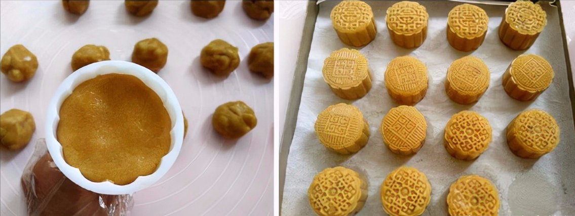椰蓉月饼|中秋月饼不用买，自己做比买的好吃太多，无添加更健康