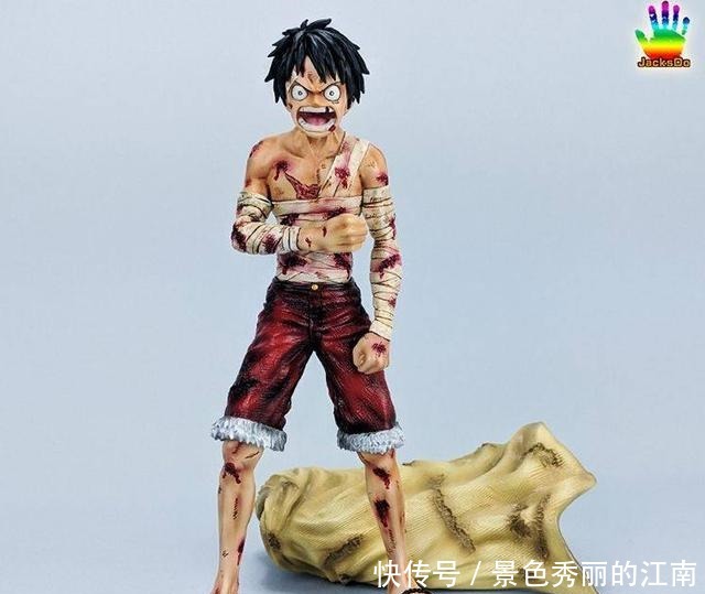 路飞|《海贼王》甚平手办发布,精致神还原,还附加彩蛋“路飞战损”!