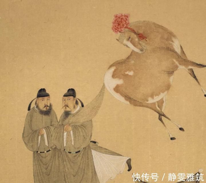  翻白眼|80后小伙画的国画太“不正经”，美人全变成戏精，马居然翻白眼