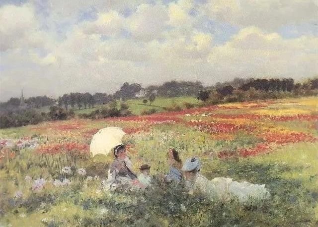 德·尼蒂斯!意大利大画家德·尼蒂斯的油画作品,莫名的好看,耐看,非常喜欢