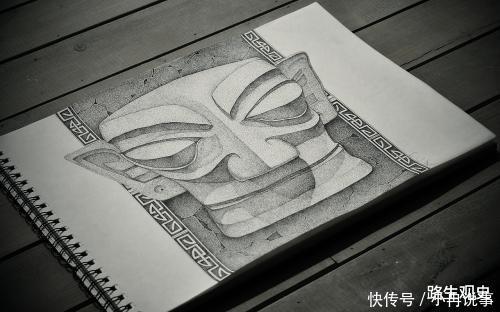 三星堆青铜面具因何神秘是“巫”的一种存在,现在应该被称艺术