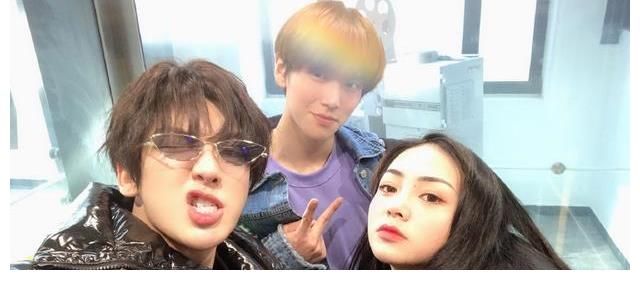 在偶練一輪游，還和徐藝洋拍過戲，參加《少年之名》依舊沒有鏡頭