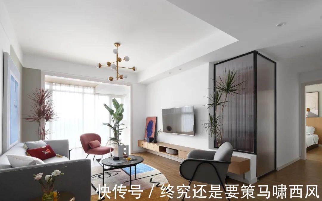 长虹|107㎡现代简约风,优雅浪漫的空间,住出了高冷气质范!