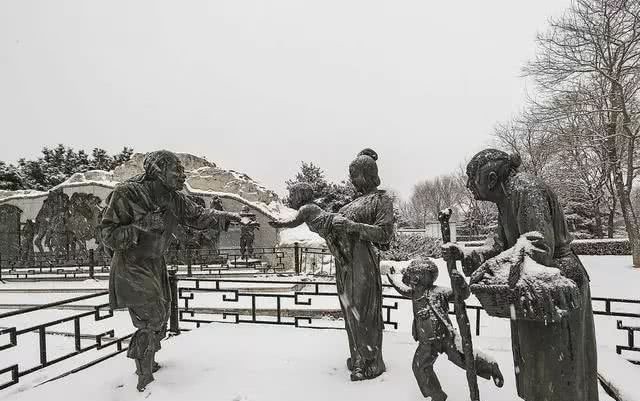 企鹅|图看大北京│宛平古城雪纷飞
