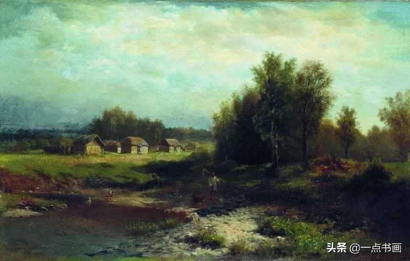 列夫·！光色优美的俄罗斯风景油画，如此迷人美丽