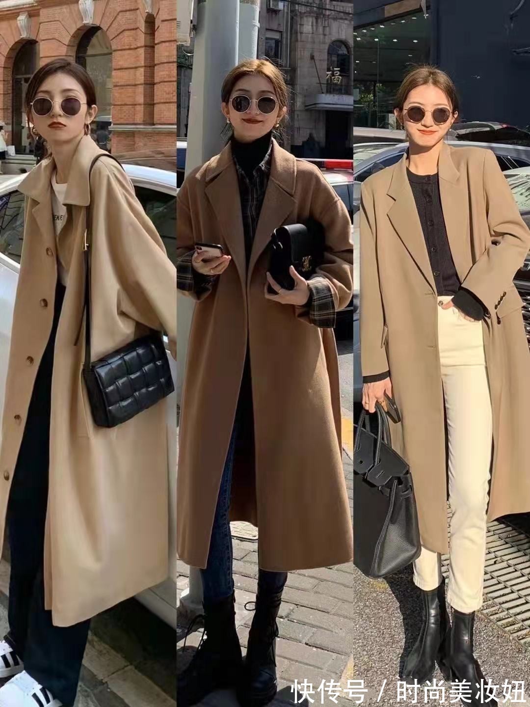 颈部|秋冬最实用的大衣搭配,时髦洋气不说,还保暖,照穿就对了