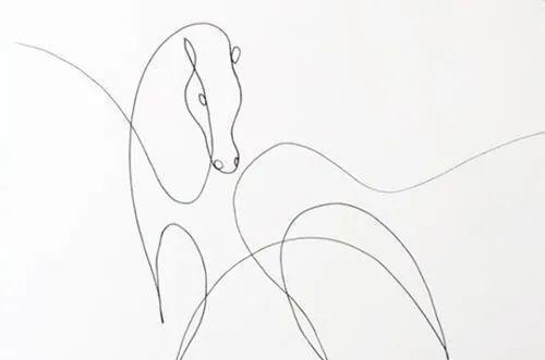 斯特凡妮@不管画什么,他只画一笔,多画一笔都算是输