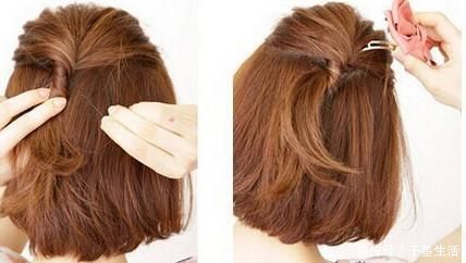 女神|谁说短发不能百变扎发?一分钟让你变女神!